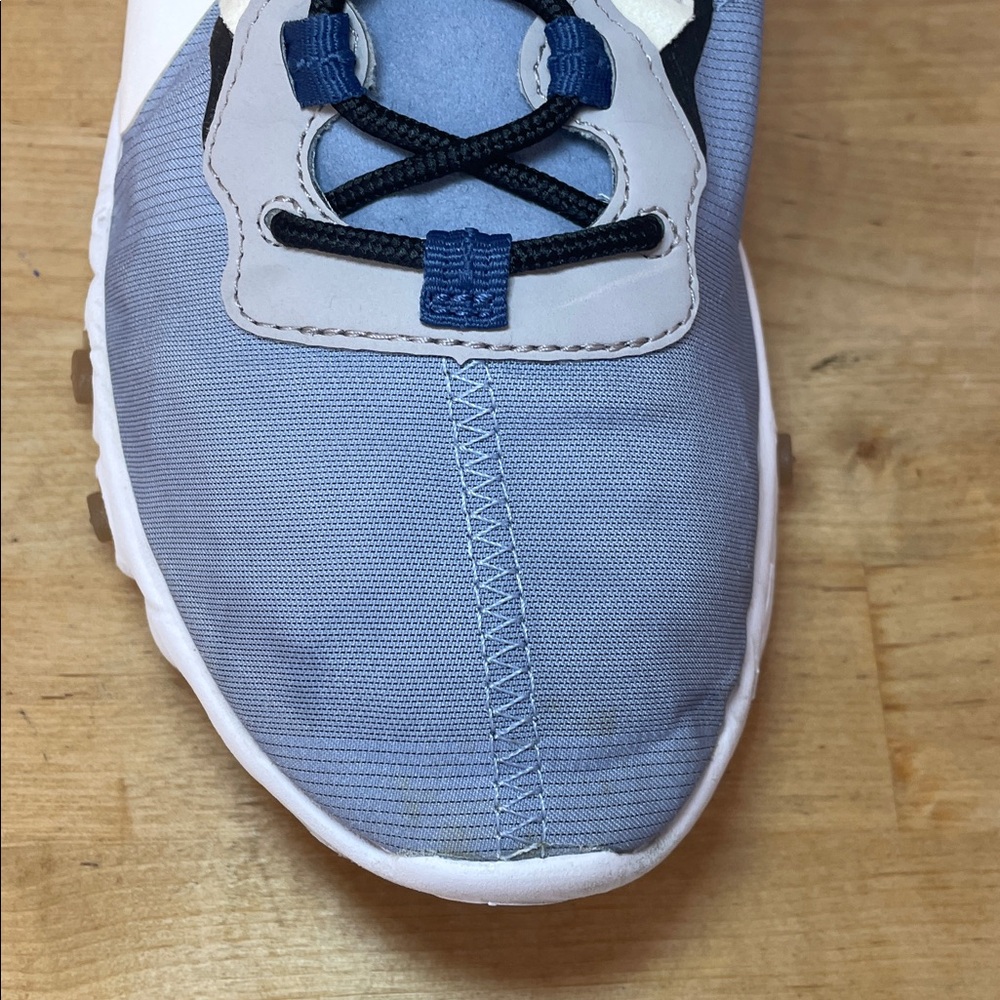 Nike React Element 55 Sneakers in Grey, White, Navy - Picture 10 of 16